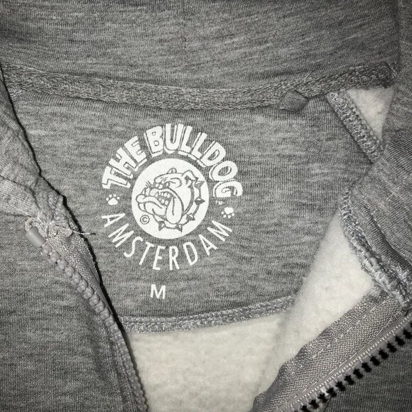 The Bulldog Amsterdam Full Zip Unisex Hoodie-Men's or Women's -Size M - Picture 10 of 13